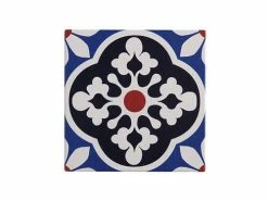 Medina Ceramic Square Tile Trivet Tiznit 15cm -Dinnerware shop du0070 1