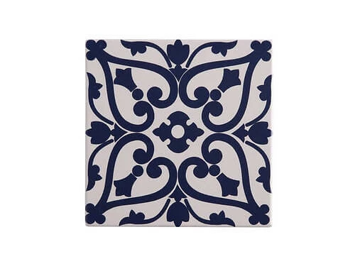 Medina Ceramic Square Tile Trivet Maarif 15cm 5 Medina Ceramic Square Tile Trivet Maarif 15cm - Image 3