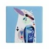 Pete Cromer Ceramic Square Tile Coaster Kookaburra 9.5cm