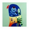 Pete Cromer Ceramic Square Trivet 20cm Lorikeet -Dinnerware shop du0111