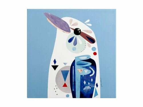 Pete Cromer Ceramic Square Trivet 20cm Kookaburra 3 Pete Cromer Ceramic Square Trivet 20cm Kookaburra