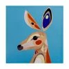 Pete Cromer Ceramic Square Trivet 20cm Kangaroo 2 Pete Cromer Ceramic Square Trivet 20cm Kangaroo -Dinnerware shop du0119
