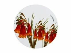 Royal Botanic Gardens Ceramic Round Trivet 20cm Christmas Bells