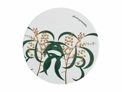 Royal Botanic Gardens Ceramic Round Trivet 20cm Wattle