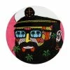 Mulga The Artist Ceramic Round Coaster 10.5cm Captain -Dinnerware shop du0190 v2