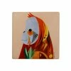 Pete Cromer Wildlife Ceramic Square Coaster 9.5cm Orangutan -Dinnerware shop du0226
