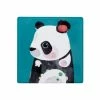 Pete Cromer Wildlife Ceramic Square Coaster 9.5cm Panda 2 Pete Cromer Wildlife Ceramic Square Coaster 9.5cm Panda -Dinnerware shop du0230