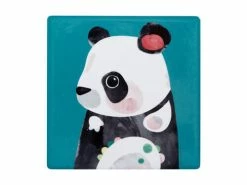 Pete Cromer Wildlife Ceramic Square Coaster 9.5cm Panda 7 Pete Cromer Wildlife Ceramic Square Coaster 9.5cm Panda -Dinnerware shop du0230 2