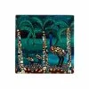 Melanie Hava Jugaig-Bana-Wabu Ceramic Square Coaster 10cm Cassowaries Home -Dinnerware shop du0251