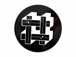 The Letterettes Ceramic Round Coaster 10.5cm # Gift Boxed""