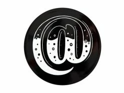 The Letterettes Ceramic Round Coaster 10.5cm @ Gift Boxed""