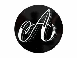 The Letterettes Ceramic Round Coaster 10.5cm A Gift Boxed""