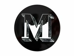 The Letterettes Ceramic Round Coaster 10.5cm M Gift Boxed""