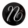 The Letterettes Ceramic Round Coaster 10.5cm N Gift Boxed"" -Dinnerware shop du0276