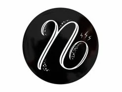 The Letterettes Ceramic Round Coaster 10.5cm N Gift Boxed""