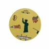 Megan McKean Cities Ceramic Round Coaster 10.5cm New York -Dinnerware shop du0308