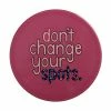 Kasey Rainbow Be Kind Ceramic Coaster 10cm Don't Change Your Spots -Dinnerware shop du0375
