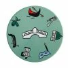 Megan McKean Cities Ceramic Round Coaster 10.5cm Venice -Dinnerware shop du0382