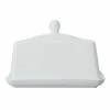 White Basics Butter Dish Gift Boxed