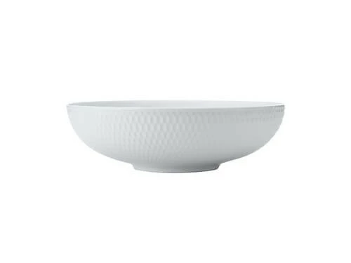 White Basics Diamonds Round Serving Bowl 25cm 3 White Basics Diamonds Round Serving Bowl 25cm
