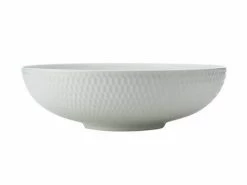 White Basics Diamonds Round Serving Bowl 25cm 7 White Basics Diamonds Round Serving Bowl 25cm -Dinnerware shop dv0168 2