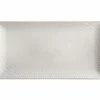 White Basics Diamonds Rectangular Platter 35x19cm Gift Boxed -Dinnerware shop dv0176