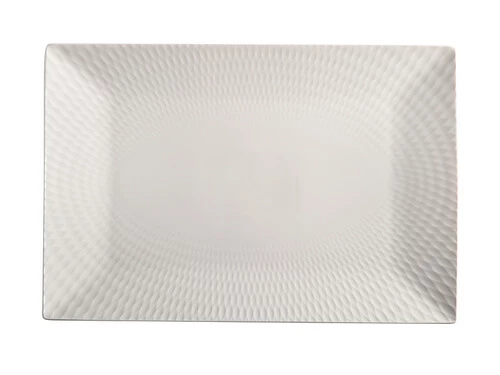 White Basics Diamonds Rectangular Platter 36x25cm Gift Boxed 3 White Basics Diamonds Rectangular Platter 36x25cm Gift Boxed