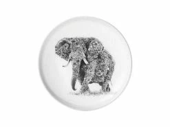 Marini Ferlazzo Plate 20cm African Elephant 7 Marini Ferlazzo Plate 20cm African Elephant -Dinnerware shop dx0375 1