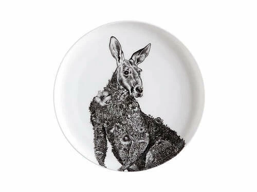 Marini Ferlazzo Plate 20cm Red Kangaroo 3 Marini Ferlazzo Plate 20cm Red Kangaroo