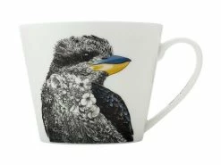 Marini Ferlazzo Birds Mug 450ML Sqt Laughing Kookaburra