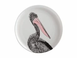 Marini Ferlazzo Birds Plate 20cm Australian Pelican
