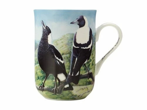 Birds Of Australia 10 Year Anniversary Mug 300ML Magpie 3 Birds Of Australia 10 Year Anniversary Mug 300ML Magpie