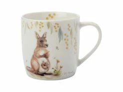 Sally Howell Mug 340ML Kangaroo Joey Gift Boxed