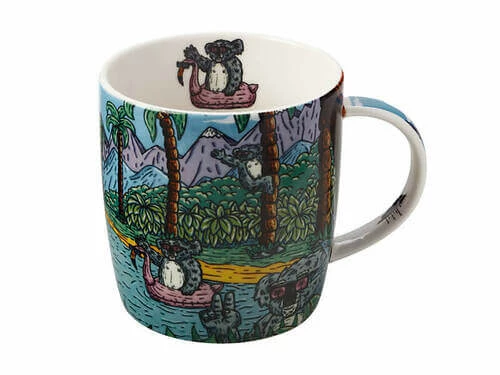 Royal Children's Hospital Foundation Uoo Uoo Mug & Coaster Set Mulga The Artist Gift Boxed 4 Royal Children's Hospital Foundation Uoo Uoo Mug & Coaster Set Mulga The Artist Gift Boxed - Image 2