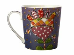 Donna's Garden Mug 350ML Terrific Tulip Tin Gift Boxed -Dinnerware shop dx1015 1f