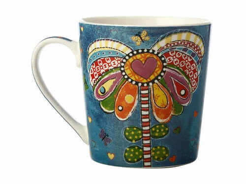 Donna's Garden Mug 350ML Playful Poppy Tin Gift Boxed 5 Donna's Garden Mug 350ML Playful Poppy Tin Gift Boxed - Image 3