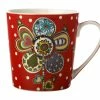 Donna's Garden Mug 350ML Vivid Violet Tin Gift Boxed -Dinnerware shop dx1018