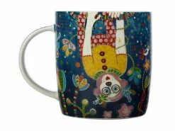 Donna Sharam Rainbow Jungle Mug 370ML Swinging Around Gift Boxed -Dinnerware shop dx1052 1f