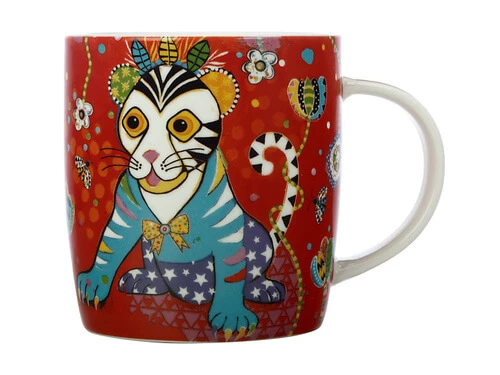 Donna Sharam Rainbow Jungle Mug 370ML Tiggy & Tiny Gift Boxed 3 Donna Sharam Rainbow Jungle Mug 370ML Tiggy & Tiny Gift Boxed
