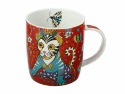 Donna Sharam Rainbow Jungle Mug 370ML Tiggy & Tiny Gift Boxed 6 Donna Sharam Rainbow Jungle Mug 370ML Tiggy & Tiny Gift Boxed -Dinnerware shop dx1053 decal