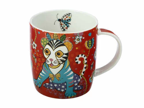 Donna Sharam Rainbow Jungle Mug 370ML Tiggy & Tiny Gift Boxed 4 Donna Sharam Rainbow Jungle Mug 370ML Tiggy & Tiny Gift Boxed - Image 2