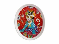 Donna Sharam Rainbow Jungle Plate 16cm Tiggy & Tiny Gift Boxed