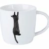 Marc Martin Feline Friends Mug 400ML Just Hanging On Gift Boxed -Dinnerware shop dx1221