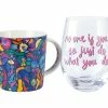 Kasey Rainbow Wild At Heart Mug & Glass Set Africa Navy Gift Boxed -Dinnerware shop dx1226
