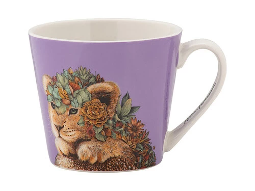 Marini Ferlazzo Wild Planet Mug 370ML Lion Gift Boxed 3 Marini Ferlazzo Wild Planet Mug 370ML Lion Gift Boxed