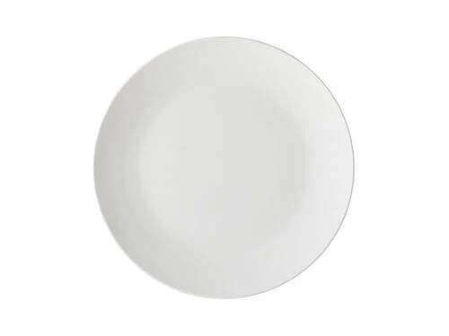 White Basics Coupe Entree Plate 23cm 4 White Basics Coupe Entree Plate 23cm - Image 2