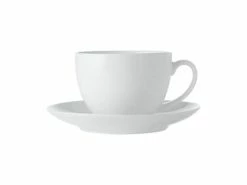 White Basics Cup & Saucer 280ML