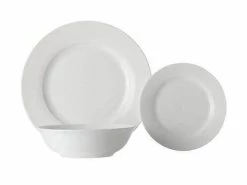 White Basics European Rim Dinner Set 12 Piece 7 White Basics European Rim Dinner Set 12 Piece -Dinnerware shop fx0142 1