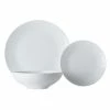 White Basics Tribeca Coupe Dinner Set 12 Piece -Dinnerware shop fx0147
