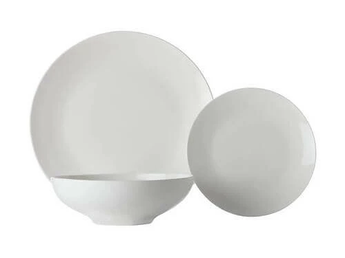 White Basics Tribeca Coupe Dinner Set 12 Piece 5 White Basics Tribeca Coupe Dinner Set 12 Piece - Image 3